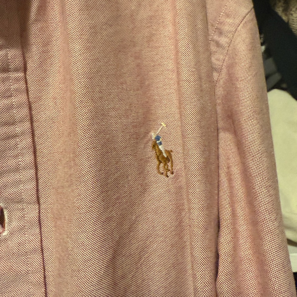 Ralph Lauren Polo button down size medium - Picture 3 of 3